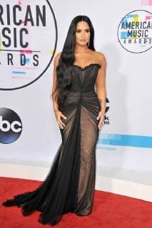Demi Lovato bei der Ankunft zu den American Music Awards am 19.11.2017 in Los Angeles 2017 American Music Awards in Los Angeles