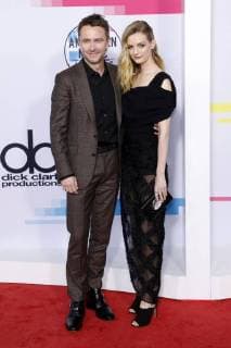 Chris Hardwick und Lydia Hearst bei der Verleihung der 44. American Music Awards im Microsoft Theatre. Los Angeles, 19.11.2017