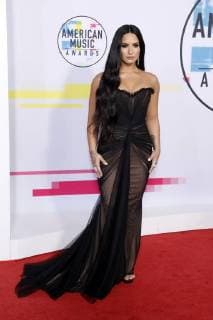 Demi Lovato bei der Verleihung der 44. American Music Awards im Microsoft Theatre. Los Angeles, 19.11.2017