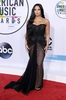 Demi Lovato bei der Verleihung der 44. American Music Awards im Microsoft Theatre. Los Angeles, 19.11.2017