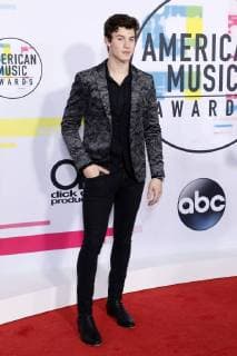 Shawn Mendes bei der Verleihung der 44. American Music Awards im Microsoft Theatre. Los Angeles, 19.11.2017