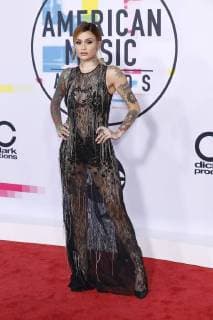 Kehlani bei der Verleihung der 44. American Music Awards im Microsoft Theatre. Los Angeles, 19.11.2017