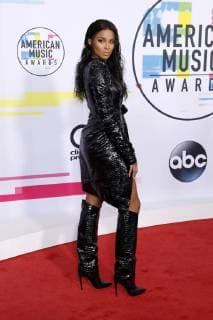 Ciara bei der Verleihung der 44. American Music Awards im Microsoft Theatre. Los Angeles, 19.11.2017