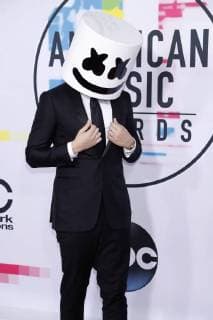 Marshmello bei der Verleihung der 44. American Music Awards im Microsoft Theatre. Los Angeles, 19.11.2017