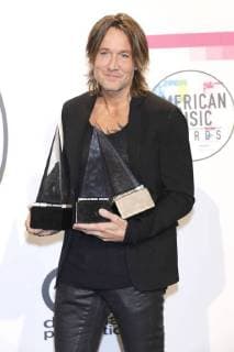 Keith Urban bei der Verleihung der 44. American Music Awards im Microsoft Theatre. Los Angeles, 19.11.2017