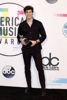 Shawn Mendes bei der Verleihung der 44. American Music Awards im Microsoft Theatre. Los Angeles, 19.11.2017