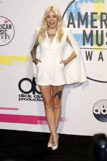 Skylar Grey bei der Verleihung der 44. American Music Awards im Microsoft Theatre. Los Angeles, 19.11.2017