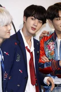 BTS Bangtan Boys bei der Verleihung der 44. American Music Awards im Microsoft Theatre. Los Angeles, 19.11.2017