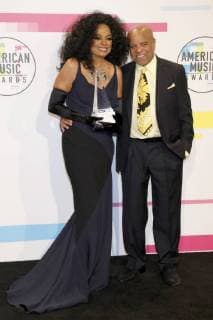 Diana Ross und Berry Gordy bei der Verleihung der 44. American Music Awards im Microsoft Theatre. Los Angeles, 19.11.2017