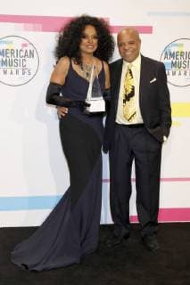 Diana Ross und Berry Gordy bei der Verleihung der 44. American Music Awards im Microsoft Theatre. Los Angeles, 19.11.2017