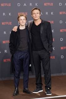 Louis Hofmann und Oliver Masucci - Europapremiere der ersten deutschen Netflix Original Serie DARK im Zoopalast in Berlin am 20.11.207. Europapremiere DARK