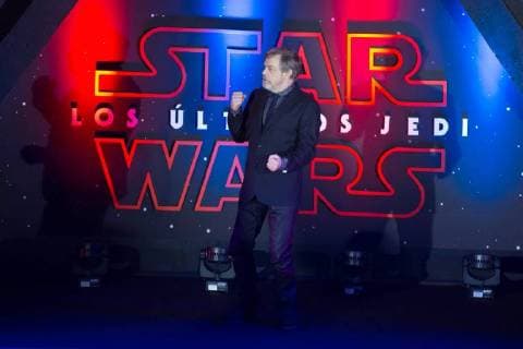 November 20, 2017 - Mexico City, Mexico, Mexico - Actor Mark Hamill is seen attending at black carpet of the Star Wars: The Last Jedi film premiere at Cinepolis Oasis Coyoacan on November 20, 2017 in Mexico City, Mexico Mexico City Mexico  - ZUMAn230 20171120_zaa_n230_137 Copyright: xCarlosxTischlerx