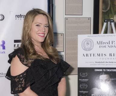 US: BOMBSHELL: HEDY LAMARR Story Director Alexandra Dean attends Theatrical opening of BOMBSHELL: THE HEDY LAMARR STORY at Hunter College New York New York United States Hunter College  SamxAronov
