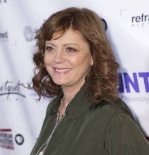 US: BOMBSHELL: HEDY LAMARR Story Susan Sarandon attends Theatrical opening of BOMBSHELL: THE HEDY LAMARR STORY at Hunter College New York New York United States Hunter College  SamxAronov