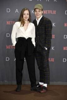 Nellie Thalbach und Bela Gabor Lenz bei der Premiere der Netflix Serie Dark im Kino im Zoo-Palast. Berlin, 20.11.2017