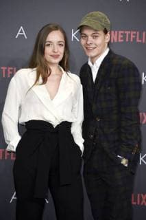 Nellie Thalbach und Bela Gabor Lenz bei der Premiere der Netflix Serie Dark im Kino im Zoo-Palast. Berlin, 20.11.2017