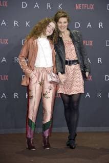 Lydia Maria Makrides und Cordelia Wege bei der Premiere der Netflix Serie Dark im Kino im Zoo-Palast. Berlin, 20.11.2017