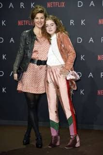 Cordelia Wege und Lydia Maria Makrides bei der Premiere der Netflix Serie Dark im Kino im Zoo-Palast. Berlin, 20.11.2017