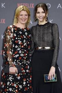 Jördis Triebel und Lisa Vicari bei der Premiere der Netflix Serie Dark im Kino im Zoo-Palast. Berlin, 20.11.2017