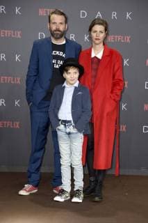 Baran bo Odar, Tom Philipp Kloth und Jantje Friese bei der Premiere der Netflix Serie Dark im Kino im Zoo-Palast. Berlin, 20.11.2017