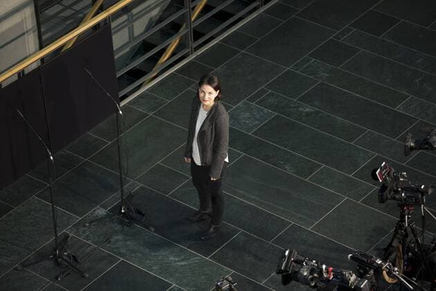 Deutschland, Berlin, Deutscher Bundestag, Paul-Löbe-Haus, Portrait der Bundestagsabgeordneten Annalena Baerbock B90 Grüne, 15.11.2017