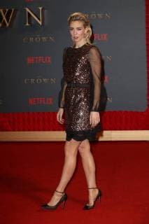 . 21 11 2017. London, United Kingdom. Vanessa Kirby arriving for The Crown- season 2 World premiere in London.  xStephenxLockx xi-Imagesx IIM-16431-0013