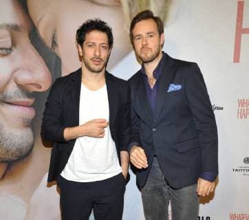 Fahri Yardim, Nils Laupert, Drehbuchautor und Produzent Ankunft zur Premiere Whatever Happens im Kino Astor Filmlounge in Berlin am 21.11.2017