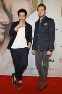 Fahri Yardim, Nils Laupert, Drehbuchautor und Produzent Ankunft zur Premiere Whatever Happens im Kino Astor Filmlounge in Berlin am 21.11.2017