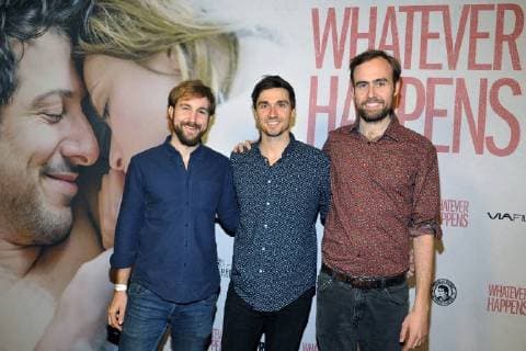 St. Beaufort sind eine Berliner Americana-, Folk- und Bluegrass-Band Ankunft zur Premiere Whatever Happens im Kino Astor Filmlounge in Berlin am 21.11.2017