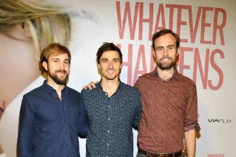St. Beaufort sind eine Berliner Americana-, Folk- und Bluegrass-Band Ankunft zur Premiere Whatever Happens im Kino Astor Filmlounge in Berlin am 21.11.2017