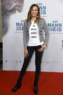 Francisca Urio bei der Publikumspremiere von Der Mann aus dem Eis im Zoo Palast in Berlin am 21.11.2017