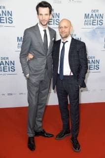 Sabin Tambrea, Juergen Vogel bei der Publikumspremiere von Der Mann aus dem Eis im Zoo Palast in Berlin am 21.11.2017