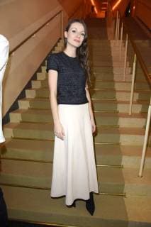 Julia Hartmann bei der Publikumspremiere von Der Mann aus dem Eis im Zoo Palast in Berlin am 21.11.2017