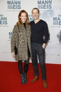 Lavinia Wilson und Barnaby Metschurat bei der Premiere des Kinofilm Der Mann aus dem Eis im Zoo Palast. Berlin, 21.11.2017