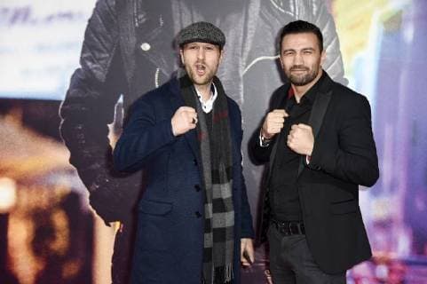 Laurens Walter und Yasar Cetin bei der Premiere des Kinofilms Aus dem Nichts im Cinemaxx am Dammtor. Hamburg, 21.11.2017