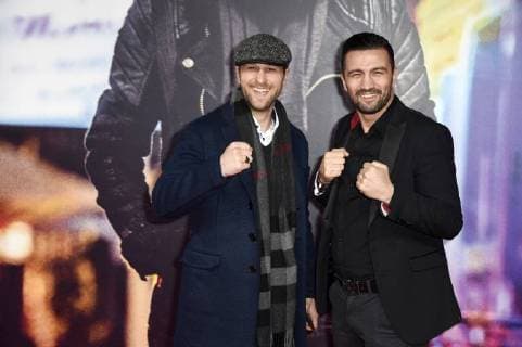 Laurens Walter und Yasar Cetin bei der Premiere des Kinofilms Aus dem Nichts im Cinemaxx am Dammtor. Hamburg, 21.11.2017