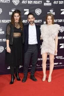 Samia Changrin, Denis Moschitto und Hanna Hilsdorf bei der Premiere des Kinofilms Aus dem Nichts im Cinemaxx am Dammtor. Hamburg, 21.11.2017
