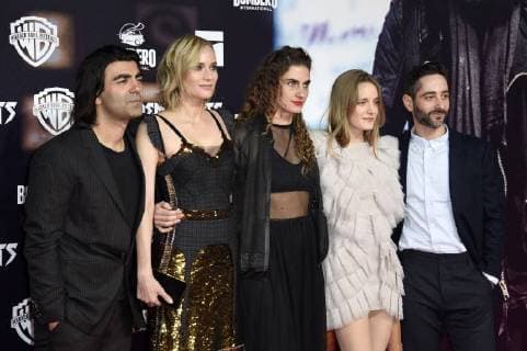 Fatih Akin, Diane Kruger, Samia Changrin, Hanna Hilsdorf und Denis Moschitto bei der Premiere des Kinofilms Aus dem Nichts im Cinemaxx am Dammtor. Hamburg, 21.11.2017