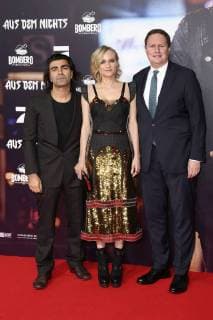 Fatih Akin, Diane Kruger und Carsten Brosda bei der Premiere des Kinofilms Aus dem Nichts im Cinemaxx am Dammtor. Hamburg, 21.11.2017