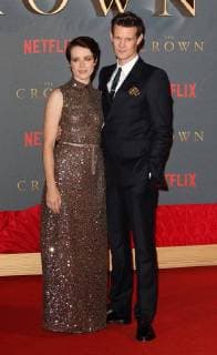 The Crown Series 2 World TV premiere London, UK. Claire Foy and Matt Smith at The Crown Series 2 World TV premiere at the Odeon Leicester Square, London on Tuesday 21 November 2017 LMK73-J1163 -221117 
