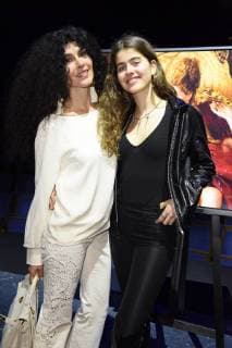 Janine White mit Tochter Gloria bei der Präsentation des Lambertz Fine Art Kalenders 2018 im Friedrichstadtpalast in Berlin am 22.11.2017