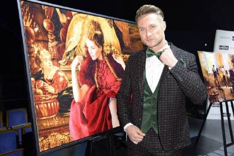 Nico Schwanz bei der Präsentation des Lambertz Fine Art Kalenders 2018 im Friedrichstadtpalast in Berlin am 22.11.2017