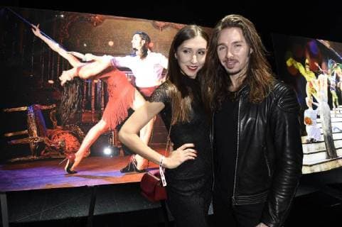 Lia Kemendi und Gil Ofarim bei der Präsentation vom Lambertz Kalender 2018 im Friedrichstadt Palast. Berlin, 22.11.2017