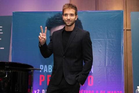 November 23, 2017 - EUM20171123ESP13.JPG.CIUDAD DE MEXICO MusicMusica-Pablo Alboran.- Aspectos generales de la conferencia de prensa del cantante espanol Pablo Alboran quien el proximo ano se presentara en el Auditorio Nacional con su mas reciente material titulado Prometo , 23 de noviembre de 2017 Foto: Agencia EL UNIVERSALCarlos MejiaMAVC  - ZUMAu78_ 20171123_zaf_u78_047 Copyright: xElxUniversalx