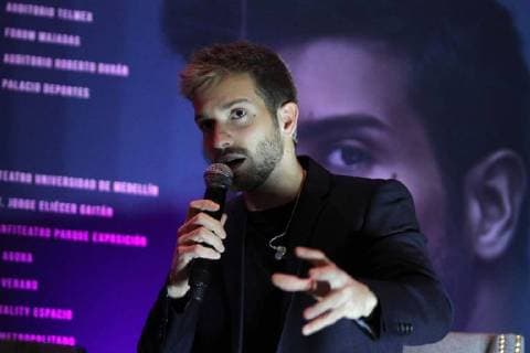 November 23, 2017 - EUM20171123ESP16.JPG.CIUDAD DE MEXICO MusicMusica-Pablo Alboran.- Aspectos generales de la conferencia de prensa del cantante espanol Pablo Alboran quien el proximo ano se presentara en el Auditorio Nacional con su mas reciente material titulado Prometo , 23 de noviembre de 2017 Foto: Agencia EL UNIVERSALCarlos MejiaMAVC  - ZUMAu78_ 20171123_zaf_u78_050 Copyright: xElxUniversalx