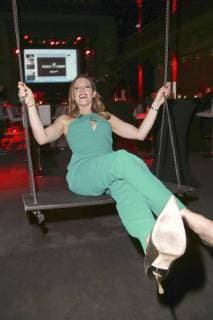 Jule Gölsdorf beim PR-Bild Award 2017 im Gruenspan. Hamburg, 23.11.2017