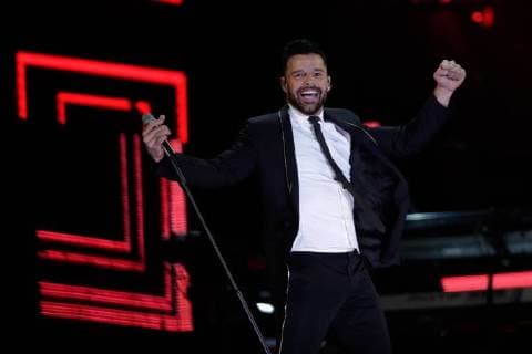 November 25, 2017 - EUM20171125ESP14.JPG.CIUDAD DE MEXICO MusicMusica-Ricky Martin.- Concierto del cantante puertorriqueno, Ricky Martin, en el Zocalo de esta capital, 25 de noviembre de 2017. Foto: Agencia EL UNIVERSALIvan StephensJMA.  - ZUMAu78_ 20171125_zaf_u78_123 Copyright: xElxUniversalx