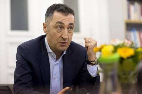 Deutschland, Berlin, Interview und Portrait mit Cem Özdemir B90 Grüne, 23.11.2017