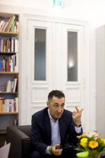 Deutschland, Berlin, Interview und Portrait mit Cem Özdemir B90 Grüne, 23.11.2017