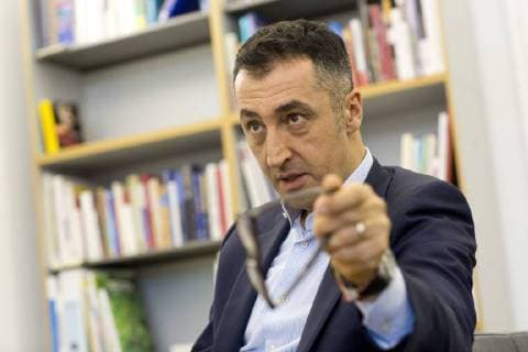 Deutschland, Berlin, Interview und Portrait mit Cem Özdemir B90 Grüne, 23.11.2017